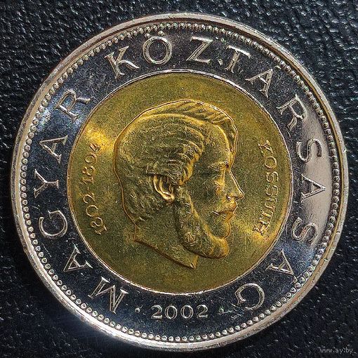 Венгрия 100 форинтов 2002 года. 200 лет со дня рождения Лайоша Кошута.