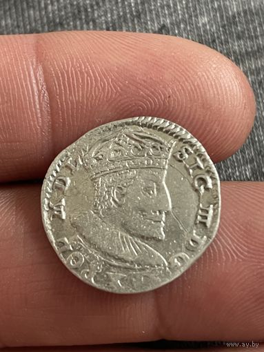 3 гроша 1591 Олькуш! Редкий!