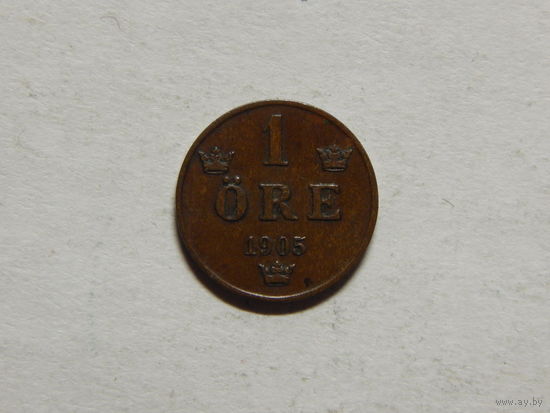 Швеция 1 эре 1905г