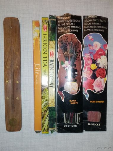 Аромапалочки и подставка для благовоний