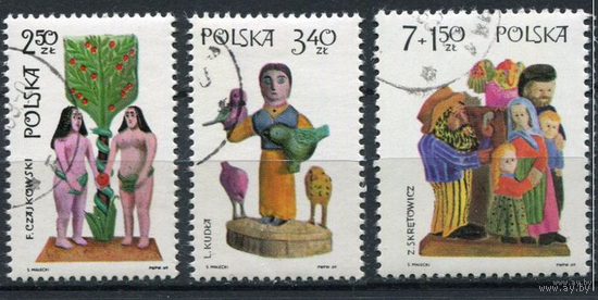 Польша 1969 Скульптура Этнография