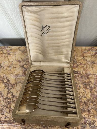 Н-р ложек 12 шт  серебро