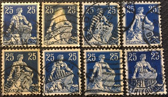 ЦІКАВІЦЬ АБМЕН! 1909, Гельвецыя, 25 рапэн