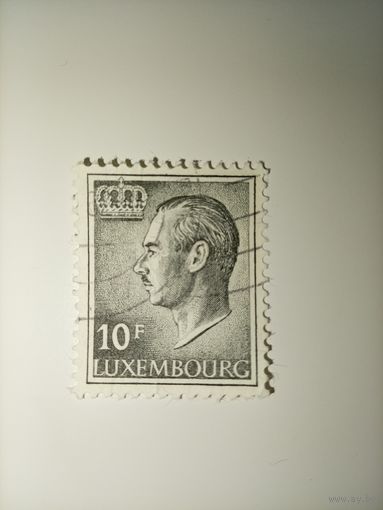 Люксембург 1965 год. Великий герцог Жан