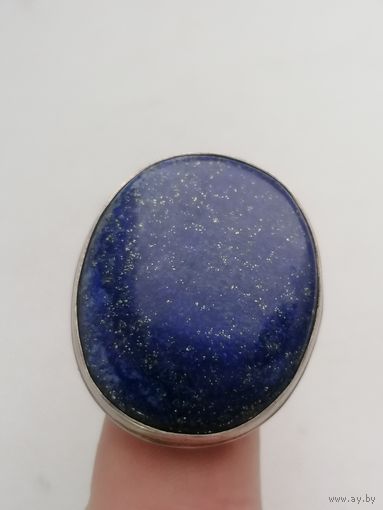 Кольцо, серебро, натуральный камень, торги с Рубля