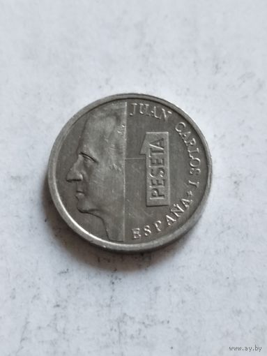 Испания 1 песета 2001