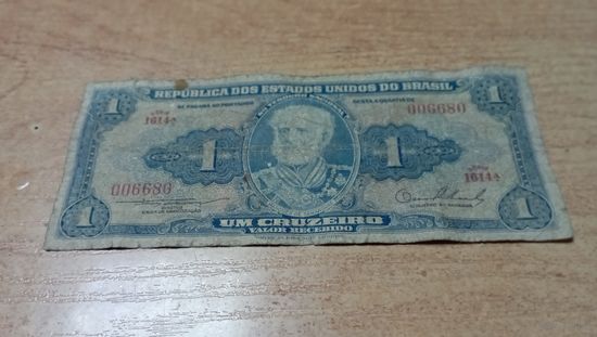1 крузейро Бразилии 006680