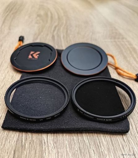 Светофильтры K&F Concept Nano-X MC-UV+CPL 55mm