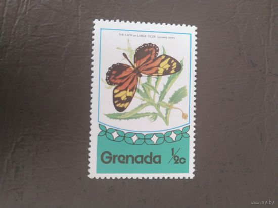 Гренада 1975  бабочка