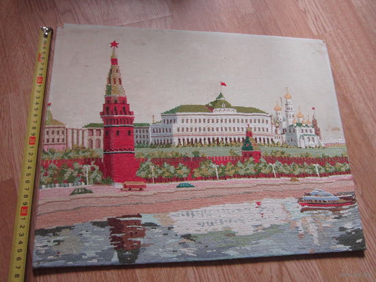 Вышивка старинная . Кремль
