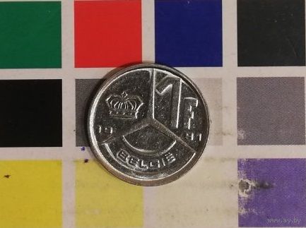 Бельгия 1 франк 1991 , Бодуэн I  BELGIE