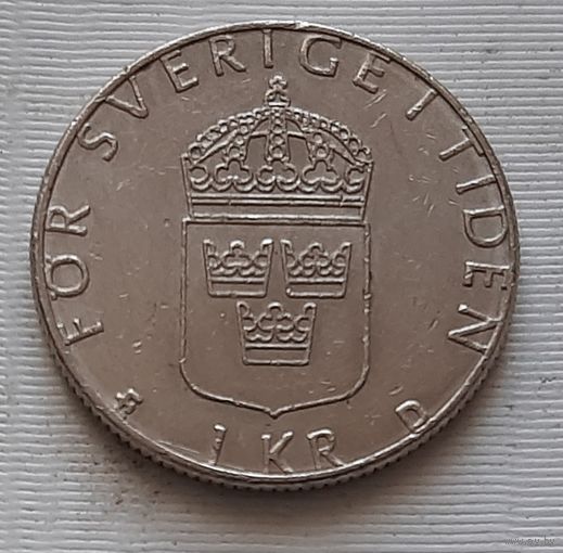 1 крона 1988 г. Швеция