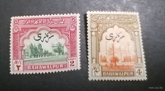 Бахавалпур с надпечаткой 1948 г. **