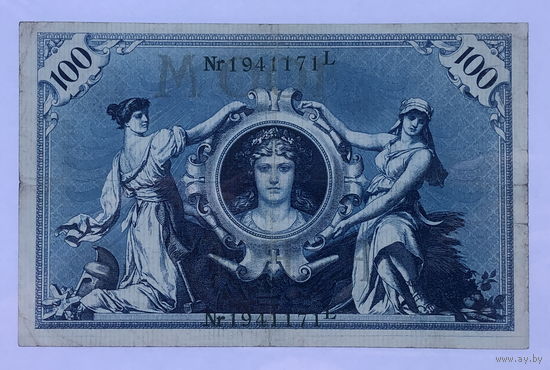 100 марок 1908