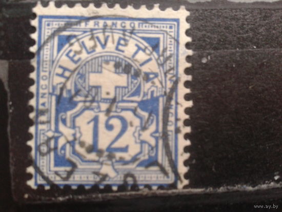 Швейцария, 1906, Стандарт 12с