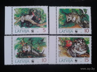 Латвия, 1994. Соня, WWF, полная серия**