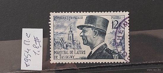 РАСПРОДАЖА ФРАНЦИЯ 1954г. Полная серия. Гаш.