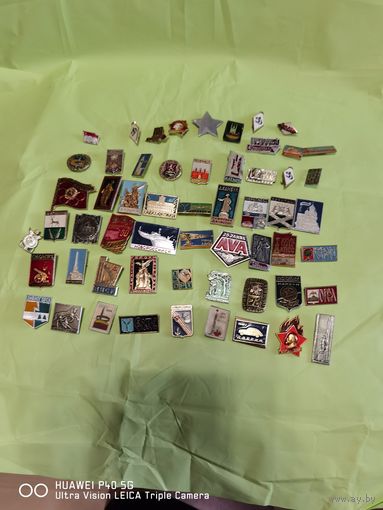 Лот значков СССР самая привлекательная цена трёхдневный аукцион