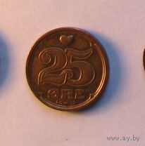 Дания, 25 эре 1996