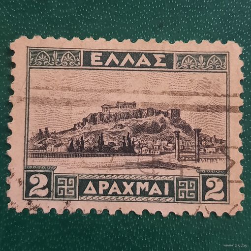 Греция 1927. Архитектура. Акрополис