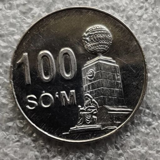 Узбекистан 100 сумов  2018 г.