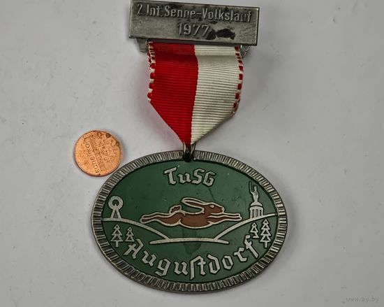 2-й Международный  забег  медаль