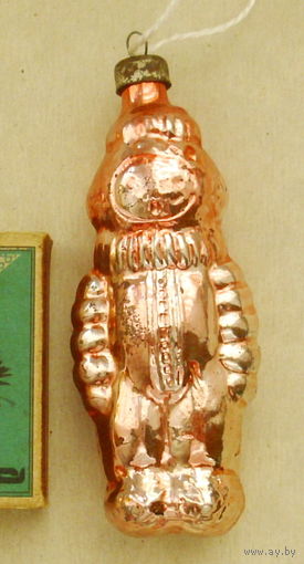 Ёлочная игрушка. Космонавт. Ц-49.