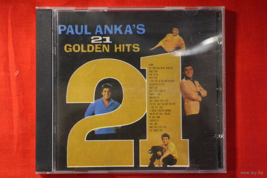 Paul Anka – Paul Anka's 21 Golden Hits (1993, CD)