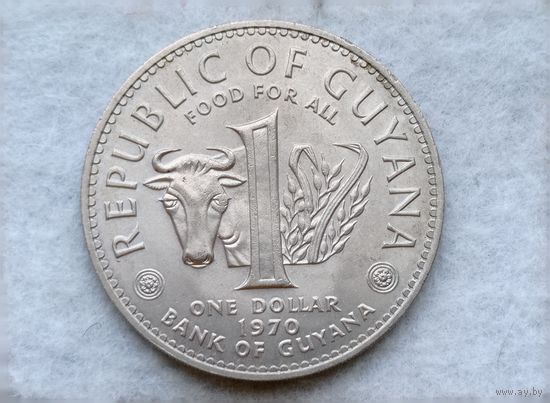 Werty71 Гайана 1 доллар 1970