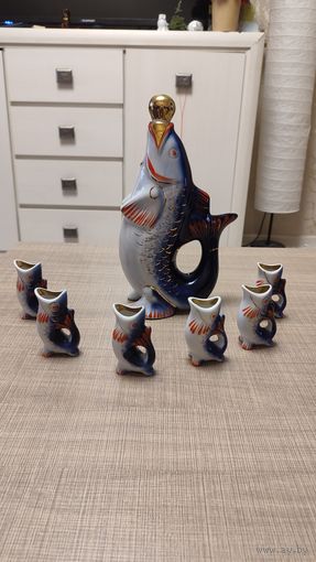 Штоф Графин Рыбки