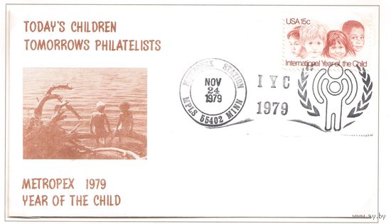 США-1979,(Мих.1373) ** ,  Год ребенка, КПД
