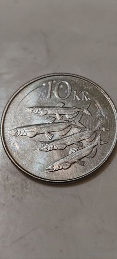 Исландия 10 крона 2008