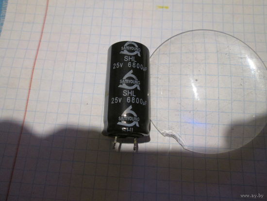 Конденсатор 6800мкф25в.