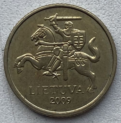 Литва 10 центов 2009 г.
