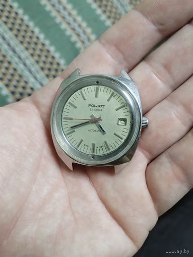Часы полет аэрофлот ссср на точном ходу, корпус и головка нерж, редкие