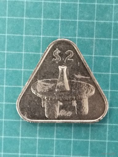 Острова Кука 2 доллара 2003 г.