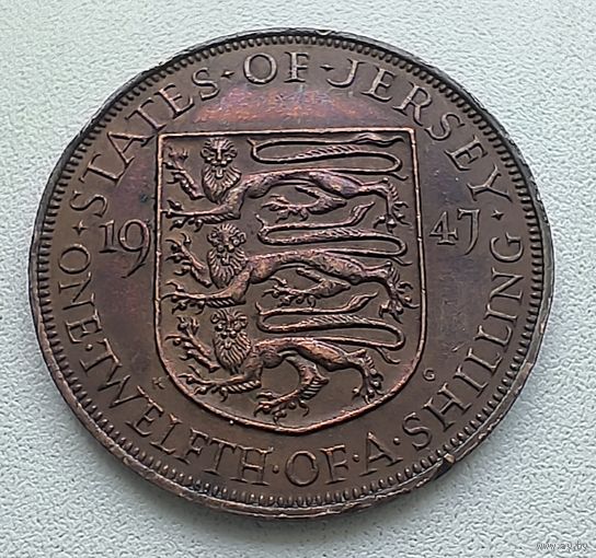 Джерси 1/12 шиллинга, 1947  1-13-10