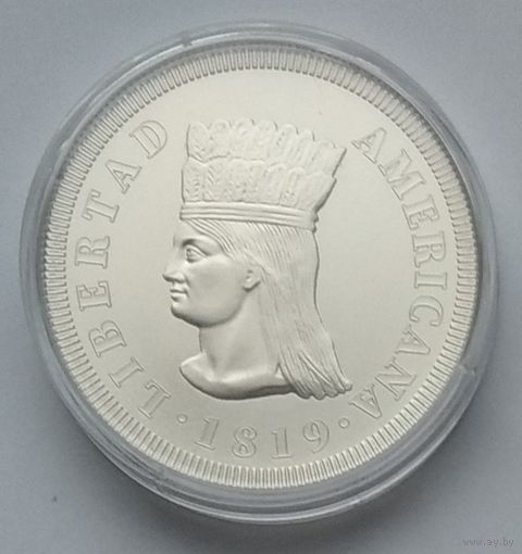 Колумбия 10000 песо 2019 г. 200 лет Независимости