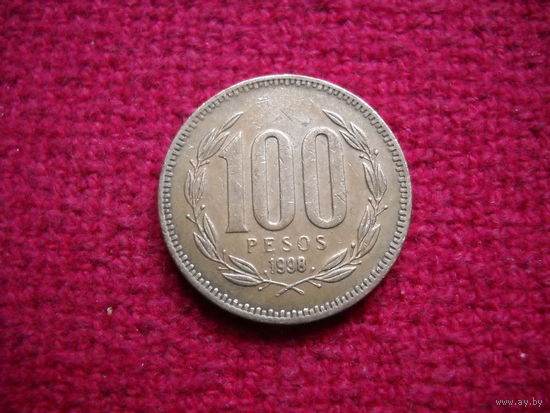 Чили 100 песо 1998 г.