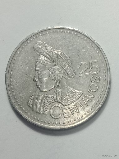 Гватемала 25 сентаво 2000  года .