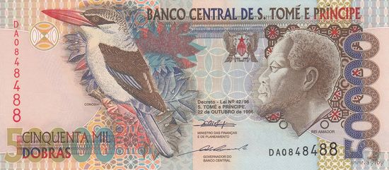 Сан-Томе и Принсипи 50000 добра 1996 (UNC)