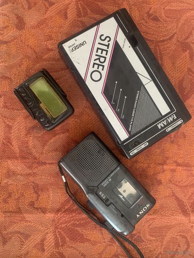 Плеер диктофон и пейджер