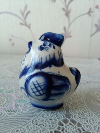 Петушок гжель фарфор, клеймо