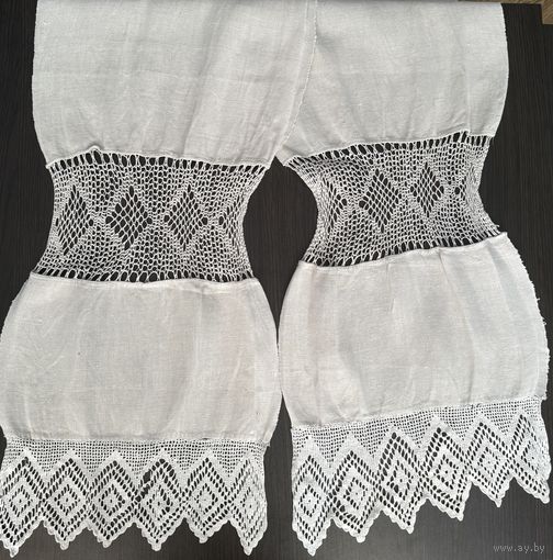 Старинный рушник лен