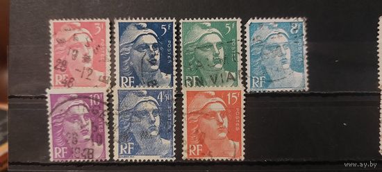 РАСПРОДАЖА ФРАНЦИЯ 1947г. Гаш.