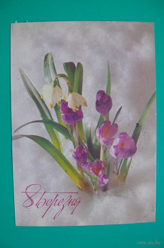 Якименко Р., 8 Марта (на украинском языке); 1988, подписана.