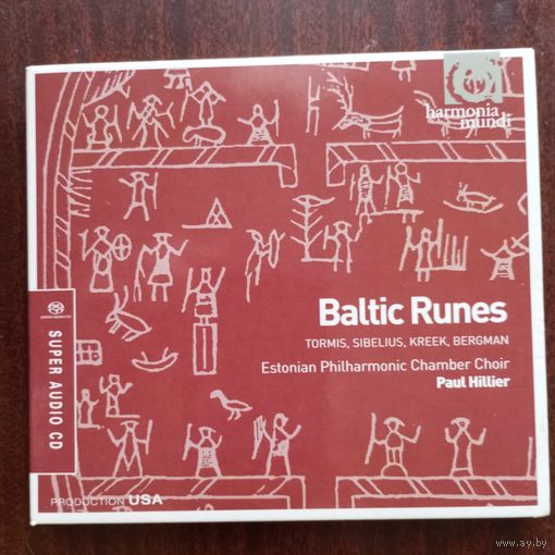 SACD - Эстонский филарм. камерный хор, дир. Paul Hillier - Baltic Runes (Veljo Tormis, Jean Sibelius, Cyrillus Kreek, Erik Bergman) - Harmonia Mundi, USA