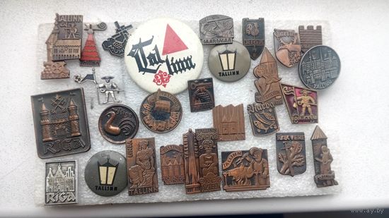 Таллинн. Таллин. Talllinn. Прибалтика.Эстония. Цена за один знак.