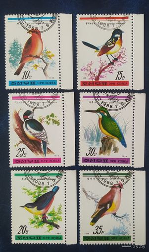КНДР 1988 птицы.