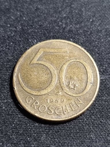 Австрия 50 грошей 1959